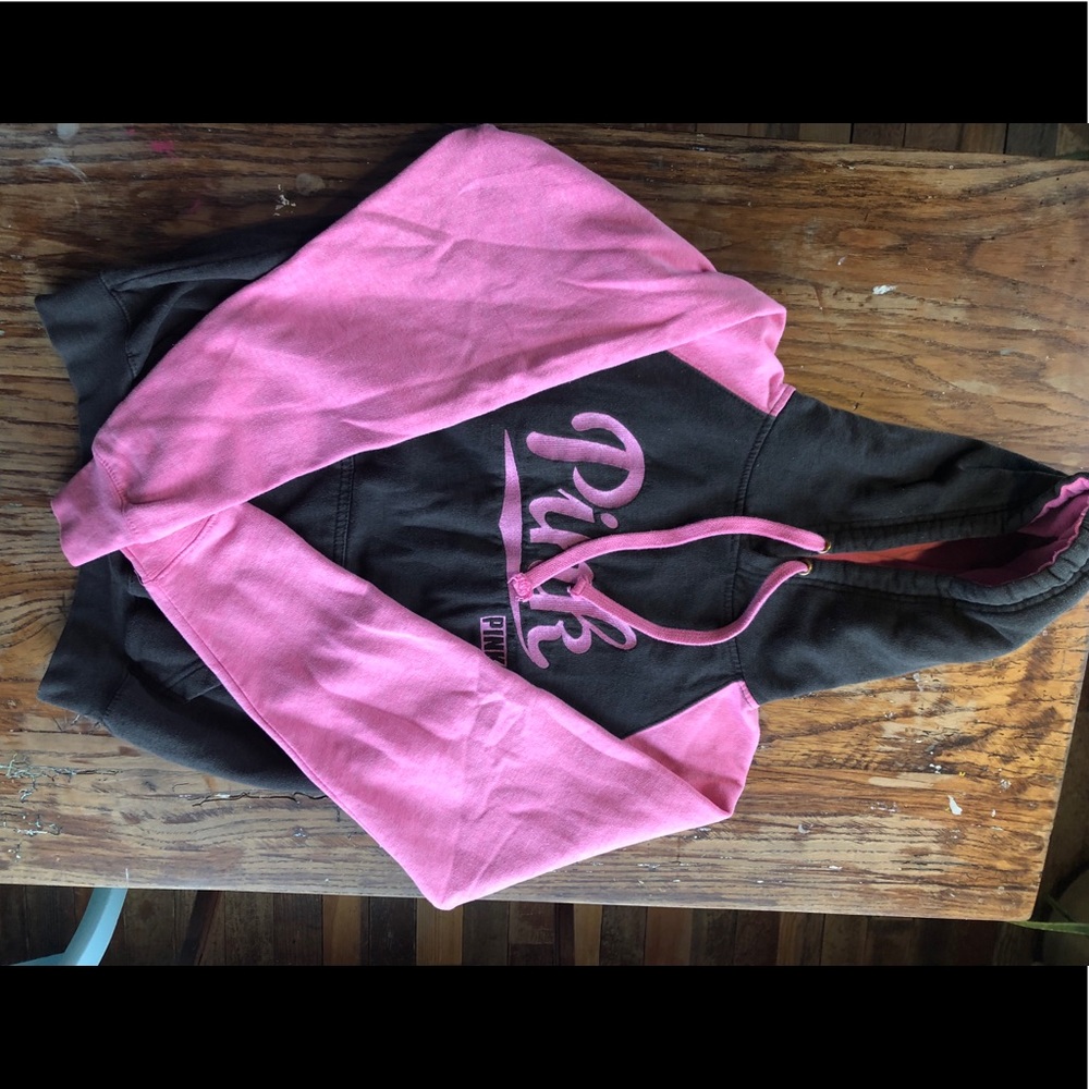 Pink Hooded Sweatshirt